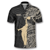 Custom Apricot Bowling Player Custom Bowling Jerseys for Men, Tribal Bowling Shirt, Custom Bowling Shirt