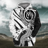 FUNSTUFFPRINT Brittany Celtic Bretagne 3D Hoodie and Zip Hoodie