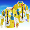 FUNSTUFFPRINT Guitar - Full Print   3D Hoodie and Zip Hoodie