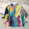 FUNSTUFFPRINT Full Print  Guitar -   3D Hoodie and Zip Hoodie
