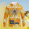 FUNSTUFFPRINT Bee Amazing  3D Hoodie and Zip Hoodie