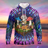 FUNSTUFFPRINT Hippie - Full Print HTL   3D Hoodie and Zip Hoodie