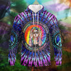 FUNSTUFFPRINT Hippie - 3D Full Print HTL  3D Hoodie and Zip Hoodie