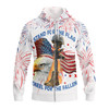 FUNSTUFFPRINT Independence Day Is Coming - Stand For The Flag Kneel For The Fallen Full Print  3D Hoodie and Zip Hoodie