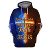 FUNSTUFFPRINT Faith full print   3D Hoodie and Zip Hoodie