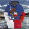 FUNSTUFFPRINT Texas Full Print 03  3D Hoodie and Zip Hoodie