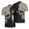 Custom Skull Camouflage Custom Darts Jerseys for Men, Perfect Gift for Dart Team, Personalized Dart Shirt