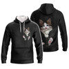 FUNSTUFFPRINT   Full Cat   3D Hoodie and Zip Hoodie