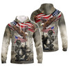 FUNSTUFFPRINT Veteran -  Full Print 01 3D Hoodie and Zip Hoodie