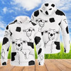 FUNSTUFFPRINT Cow - Full Print 02 3D Hoodie and Zip Hoodie