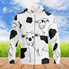 FUNSTUFFPRINT Cow - Full Print 02 3D Hoodie and Zip Hoodie