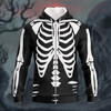 FUNSTUFFPRINT Skull - Full Print  3D Hoodie and Zip Hoodie