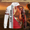FUNSTUFFPRINT The King Full Print 3D Hoodie and Zip Hoodie