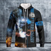 FUNSTUFFPRINT Personalized Welder Blue Graphic Design  3D Hoodie and Zip Hoodie