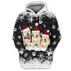 FUNSTUFFPRINT Puppy Golden Retriever   3D Hoodie and Zip Hoodie