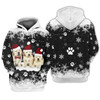 FUNSTUFFPRINT Puppy Golden Retriever   3D Hoodie and Zip Hoodie