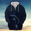 FUNSTUFFPRINT Cute Cat Mystery  3D Hoodie and Zip Hoodie