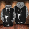 FUNSTUFFPRINT- Cats 02  3D Hoodie and Zip Hoodie