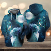 FUNSTUFFPRINT- Butterfly Cats 3D Shirts Design  3D Hoodie and Zip Hoodie