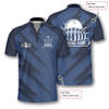 Custom 3D All Over Print Blue Lightning Custom Bowling Jerseys for Men, Uniform Shirt for Bowling Team
