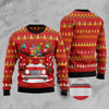 FUNSTUFFPRINT Labrador Retriever Car Gift Ugly Christmas Sweater, Dog Ugly Christmas Sweater, Ugly Dog Sweaters Ugly  Sweater