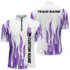Custom Personalized Flame Bowling Shirts For Men And Women, Multi Color Bowling Jersey Shirt for Bowler