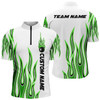 Custom Personalized Flame Bowling Shirts For Men And Women, Multi Color Bowling Jersey Shirt for Bowler