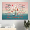 Cardinal Baby Flower Vase I Can Only Imagine Canvas Wall Art - Christian Wall Decor