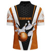 Custom Bowling Shirts For Men Custom Name And Team Name Strike Bowling Ball And Pins, Team Bowling Shirts