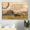 Angus Cows With Country Tranquil Farm Wooden Cross I Still Believe In Amazing Grace Canvas Wall Art - Christian Wall Decor