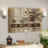 Nurse God Is Her She Will Not Fall - Christian Canvas Prints - Faith Canvas - Bible Verse Canvas - Ciaocustom