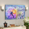 Just Breathe - Jesus Canvas - Wall Art - Bible Verse Canvas - Scripture Canvas Wall Art - Ciaocustom