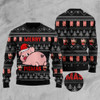 FUNSTUFFPRINT Merry Pigmas Ugly Christmas Sweater, Christmas Sweater, Ugly Sweater, Funny Xmas Sweaters Ugly  Sweater