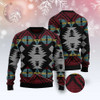 FUNSTUFFPRINT Native American Aboriginal Pattern Ugly Christmas Sweater, Christmas Sweater, Ugly Sweater, Funny Xmas Sweaters Ugly  Sweater