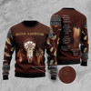 FUNSTUFFPRINT Native Skull Ugly Christmas Sweater, Christmas Sweater, Ugly Sweater, Funny Xmas Sweaters Ugly  Sweater
