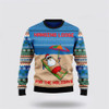 FUNSTUFFPRINT Santa Claus Sweater, Santa Claus Holiday Ugly Christmas Sweater, Santa Claus Outfit History Ugly  Sweater