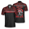Custom Darts Red Python Custom Darts Jerseys for Men, Perfect Shirt for Dart Players