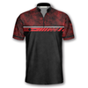 Custom Darts Red Python Custom Darts Jerseys for Men, Perfect Shirt for Dart Players