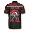 Custom Darts Red Python Custom Darts Jerseys for Men, Perfect Shirt for Dart Players