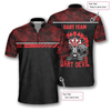 Custom Darts Red Python Custom Darts Jerseys for Men, Perfect Shirt for Dart Players