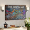 Bible Verse Wall Art Canvas - Dragonfly - God Says You Are Canvas - Ciaocustom