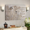 Bible Verse Wall Art Canvas - God Blessed The Broken Road Led Me To You Canvas - Ciaocustom