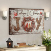Bible Verse Wall Art Canvas - Cardinal - Today I Choose Joy Canvas - Ciaocustom