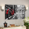 God Canvas - Bible Verse Canvas - God Blessed The Broken Road - Special Jesus Canvas H - Scripture Canvas - Ciaocustom