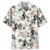 Mountain Bike Tropical Pink Hawaiian Shirt, Gift for Men Women Love Bike