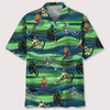 Mountain Bike Tropical Pink Hawaiian Shirt, Gift for Men Women Love Bike