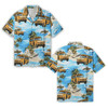 Bus Driver Hawaiian Shirt For Men, Summer Bus Driver Lover Gifts