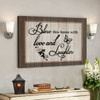 Bible Verse Canvas - Bless This Home With Love And Laughter Canvas Print - Scripture Canvas Wall Art - Ciaocustom