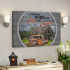 Bible Verse Canvas - Bless This Home With Love And Laughter Farmhouse Canvas - Scripture Canvas Wall Art - Ciaocustom