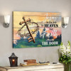 Bible Verse Canvas - Jesus Is The Key To Heaven But Faith Unlocks The Door Wall Art Canvas - Scripture Canvas Wall Art - Ciaocustom